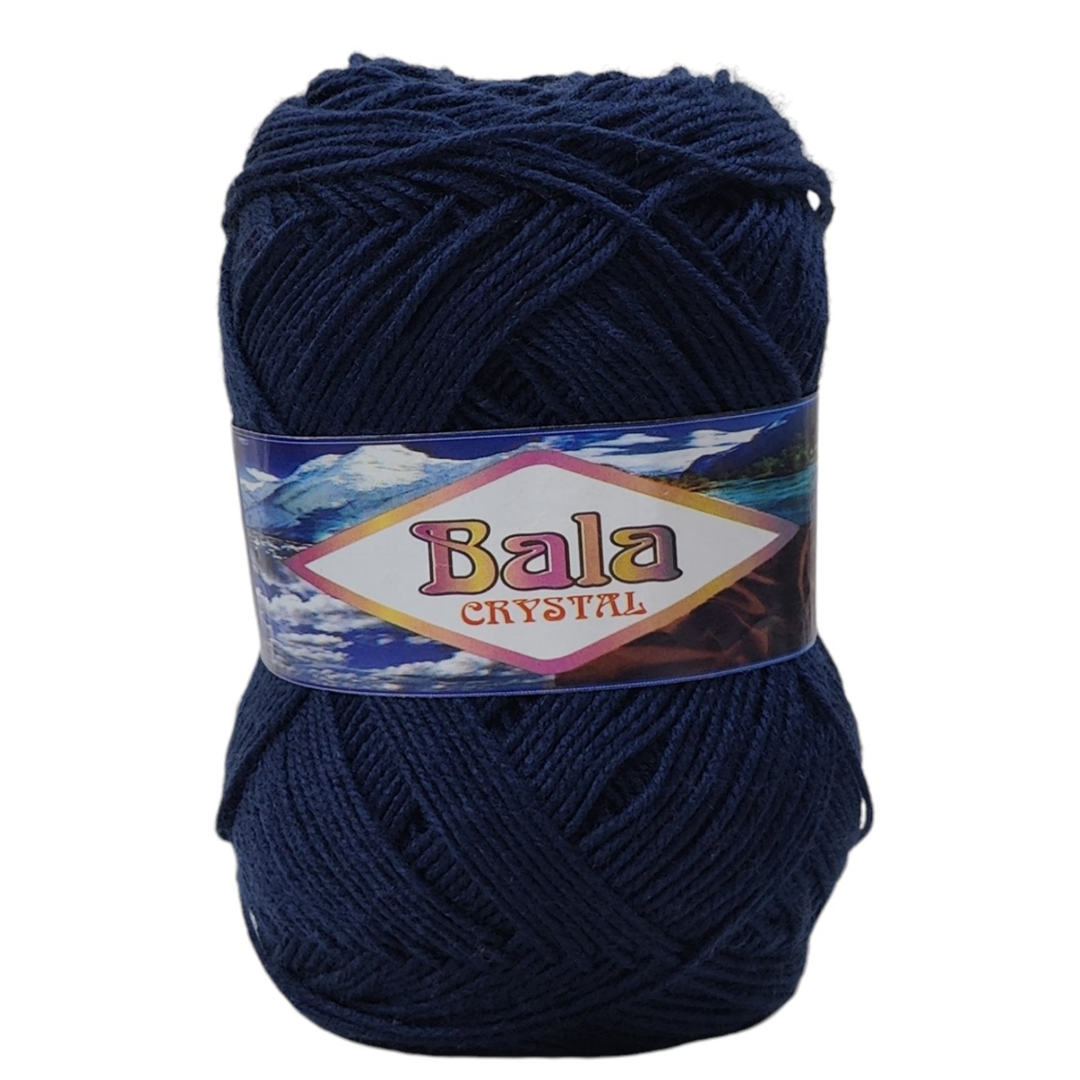 Bala 3-Ply Wool Yarn – 100% Acrylic, 75–80g Soft Balls