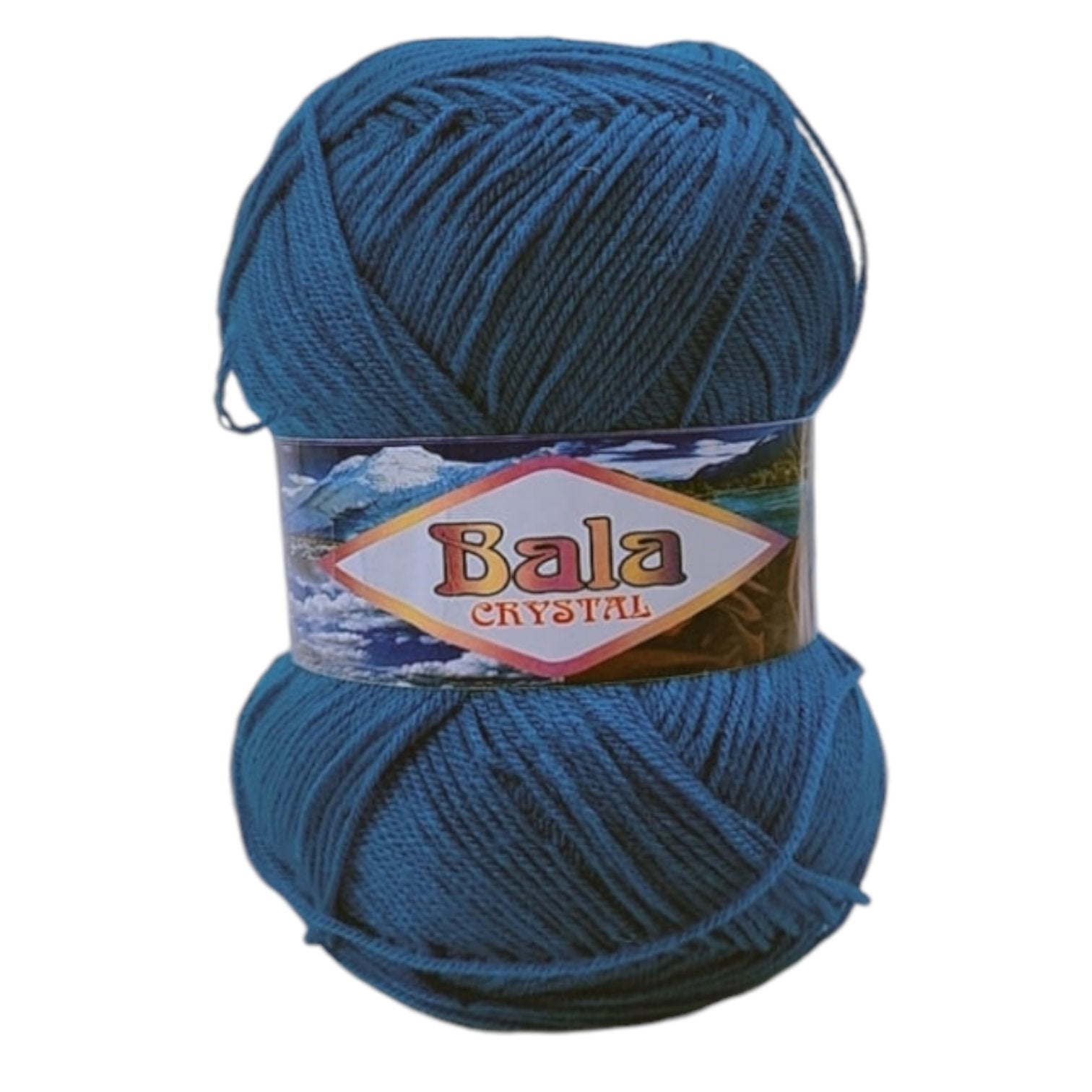 Bala 3-Ply Wool Yarn – 100% Acrylic, 75–80g Soft Balls