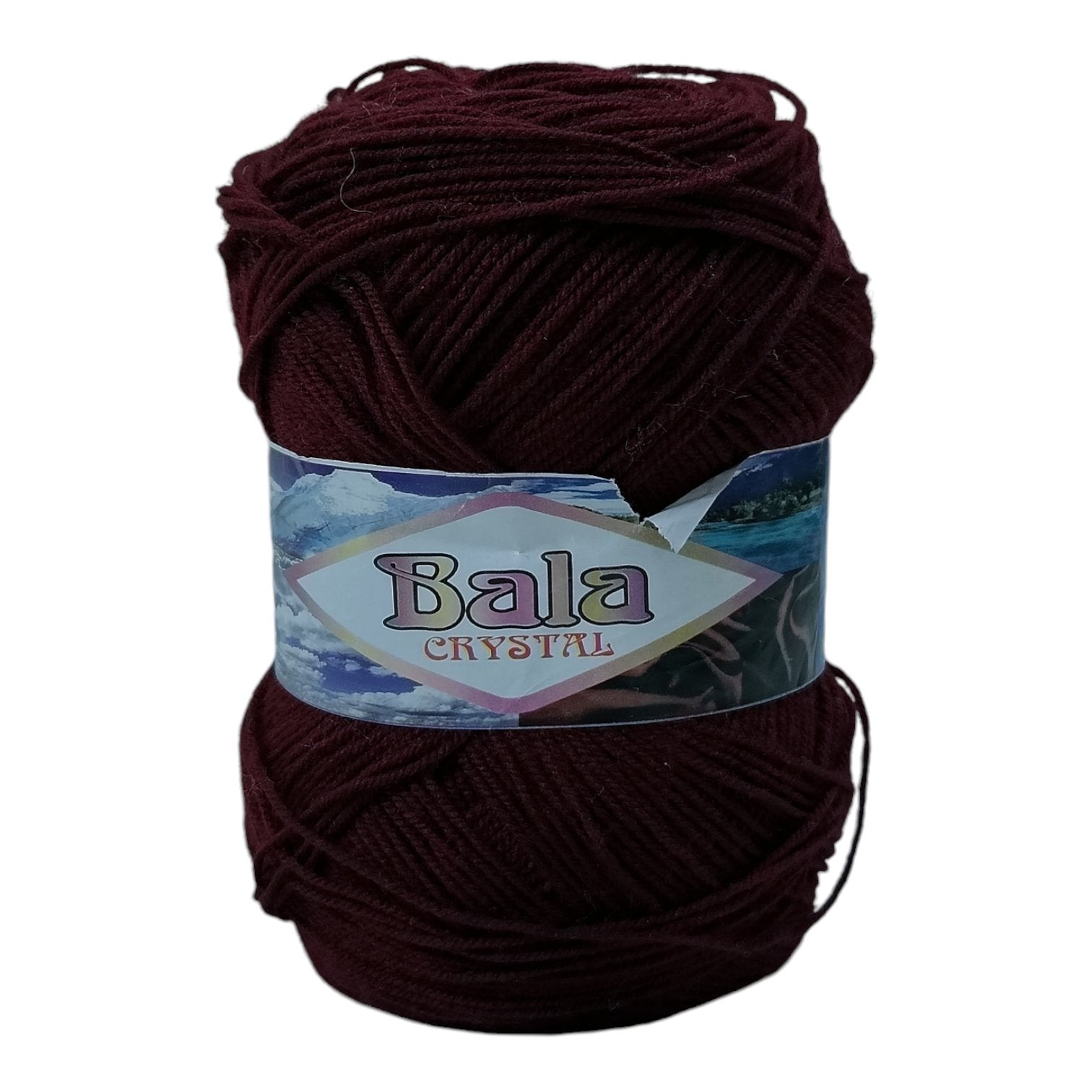 Bala 3-Ply Wool Yarn – 100% Acrylic, 75–80g Soft Balls