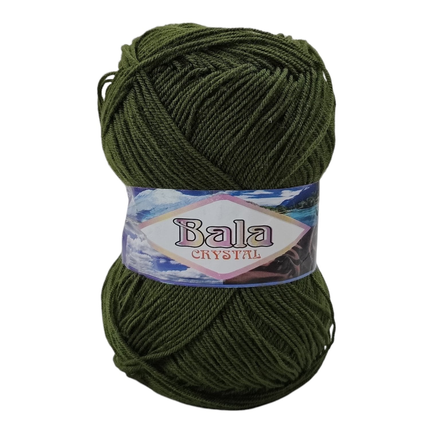 Bala 3-Ply Wool Yarn – 100% Acrylic, 75–80g Soft Balls