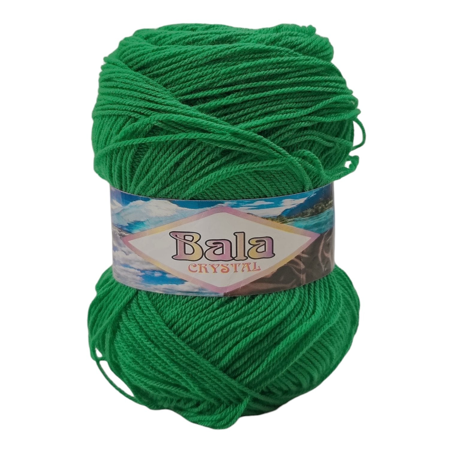 Bala 3-Ply Wool Yarn – 100% Acrylic, 75–80g Soft Balls