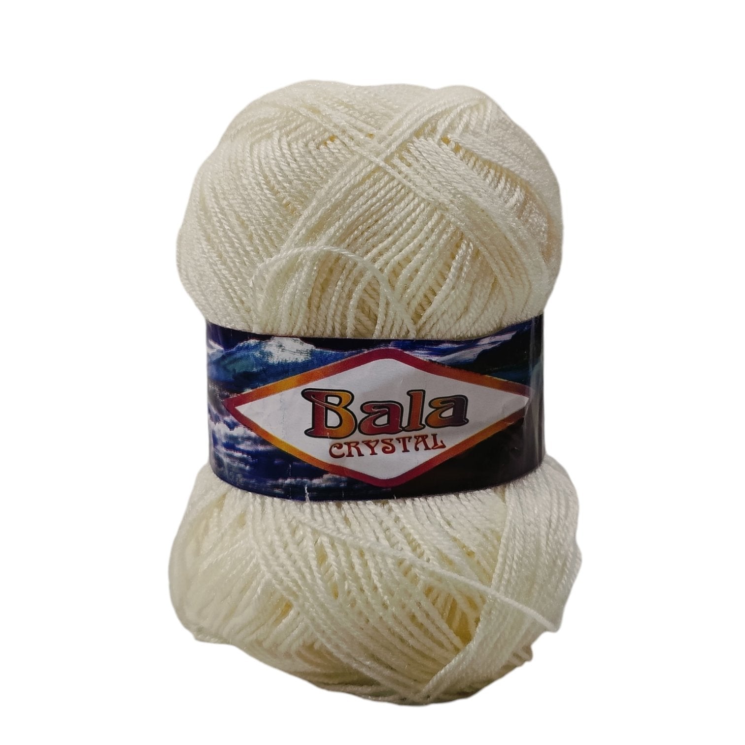 Bala 3-Ply Wool Yarn – 100% Acrylic, 75–80g Soft Balls