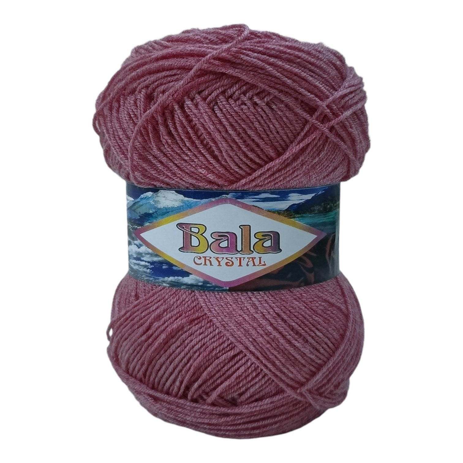 Bala 3-Ply Wool Yarn – 100% Acrylic, 75–80g Soft Balls