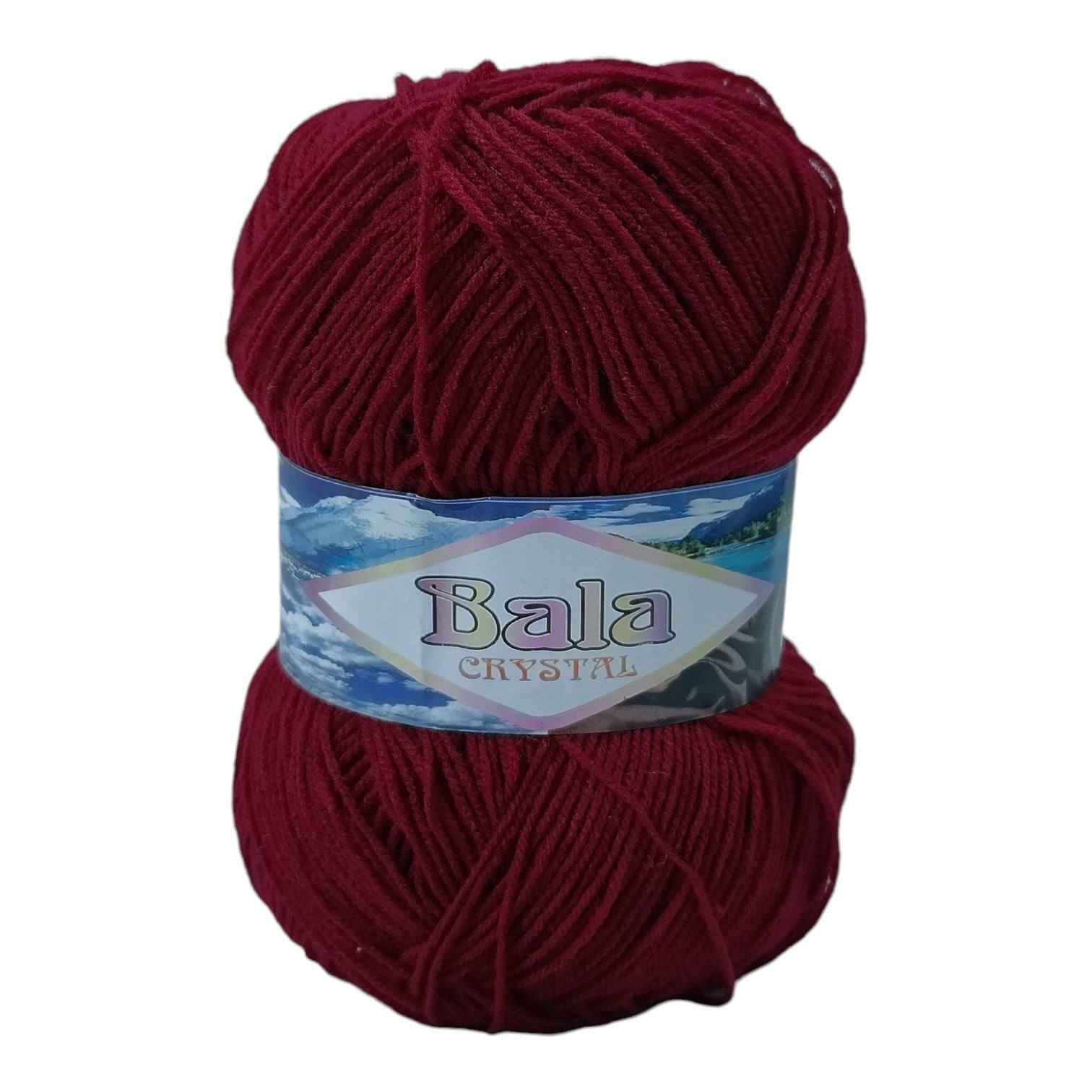 Bala 3-Ply Wool Yarn – 100% Acrylic, 75–80g Soft Balls