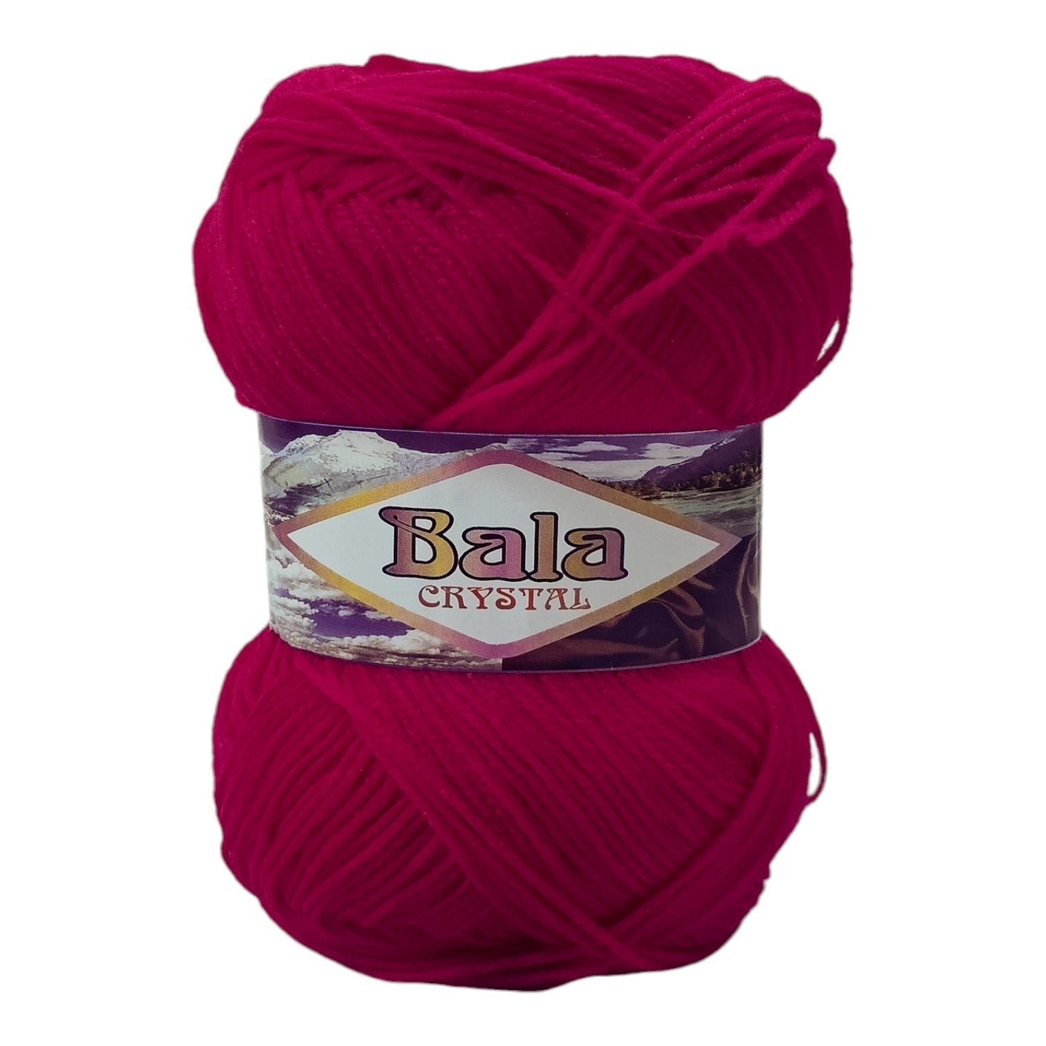 Bala 3-Ply Wool Yarn – 100% Acrylic, 75–80g Soft Balls