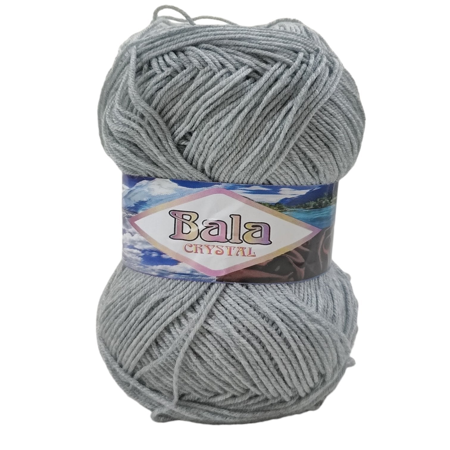 Bala 3-Ply Wool Yarn – 100% Acrylic, 75–80g Soft Balls