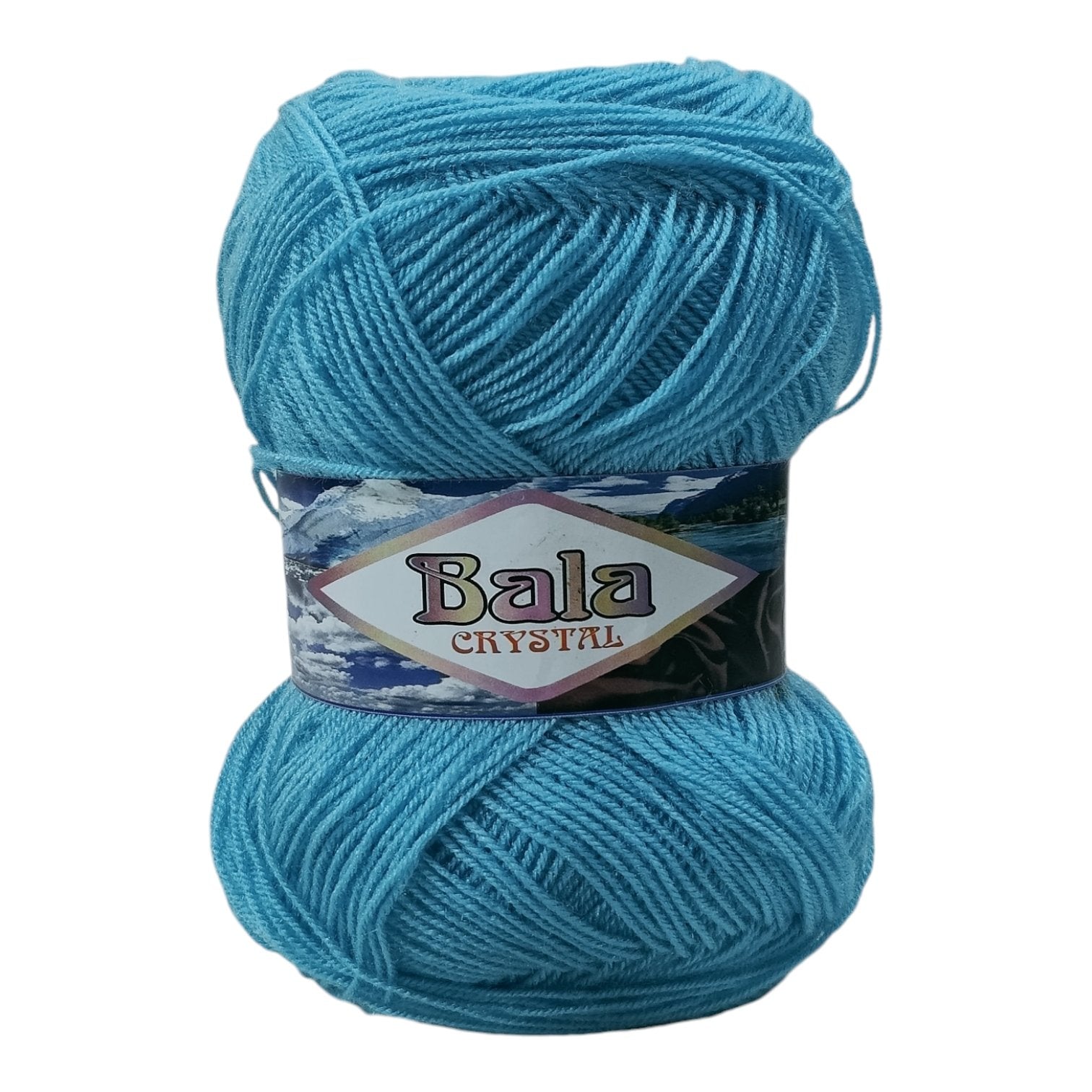 Bala 3-Ply Wool Yarn – 100% Acrylic, 75–80g Soft Balls