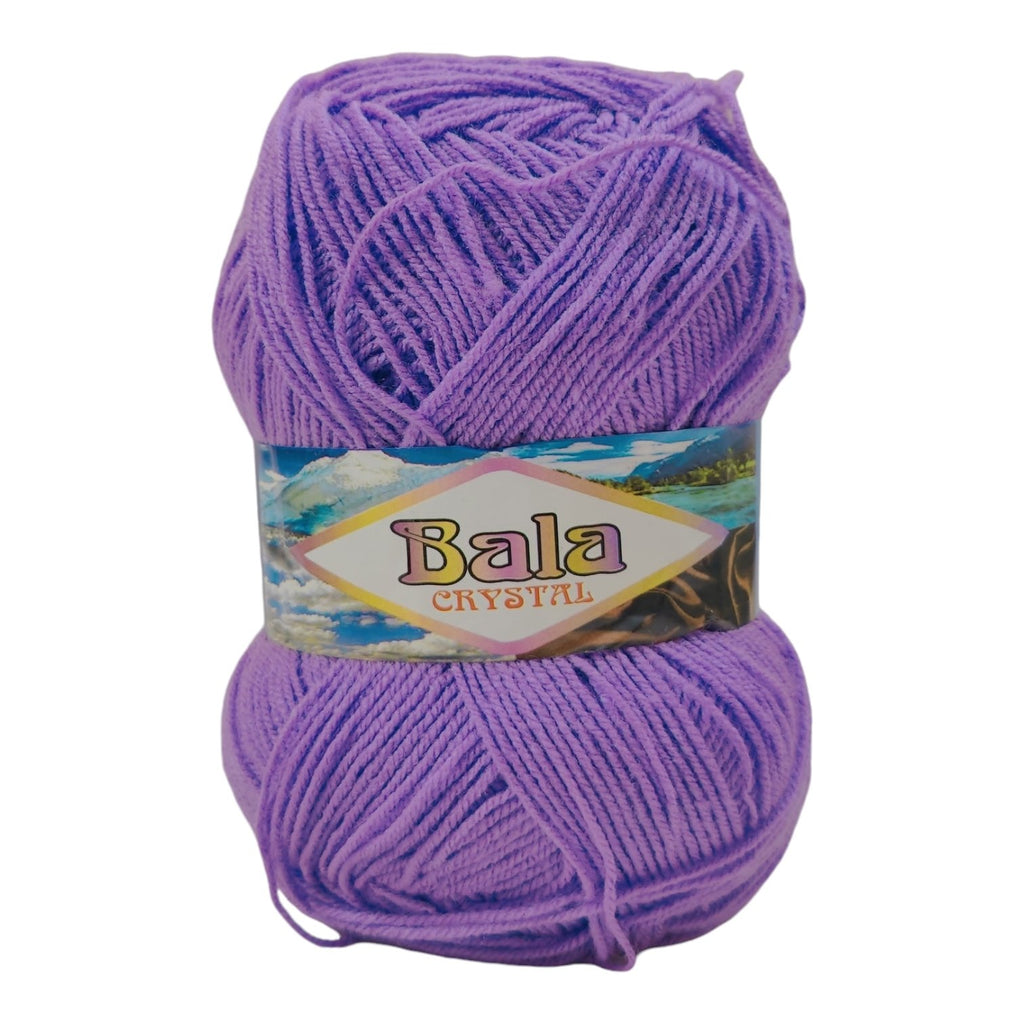Bala 3-Ply Wool Yarn – 100% Acrylic, 75–80g Soft Balls