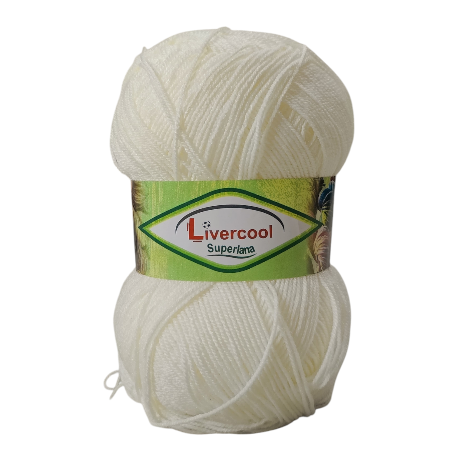 Livercool Wool Yarn – 100% Acrylic | 3-Ply | 75–80g Ball
