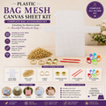 Plastic Bag Mesh Canvas Sheet Kit