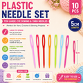 Plastic Needle Set (10 Pcs)