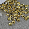 Premium Rhinestone Spacer Beads (50pcs) | Gold & Silver
