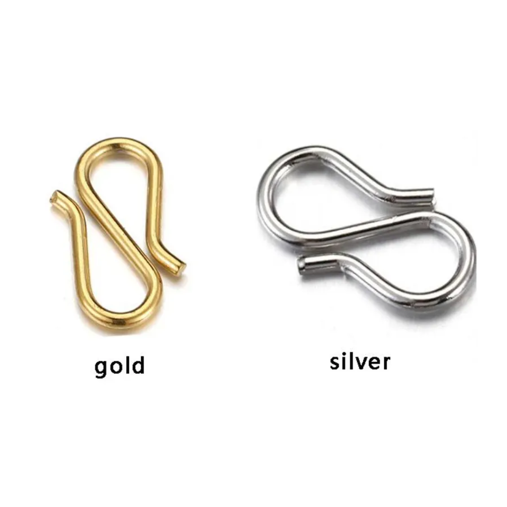 Premium Stainless Steel S-Buckles 20pcs