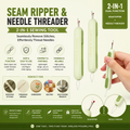 Seam Ripper & Needle Threader 2-in-1
