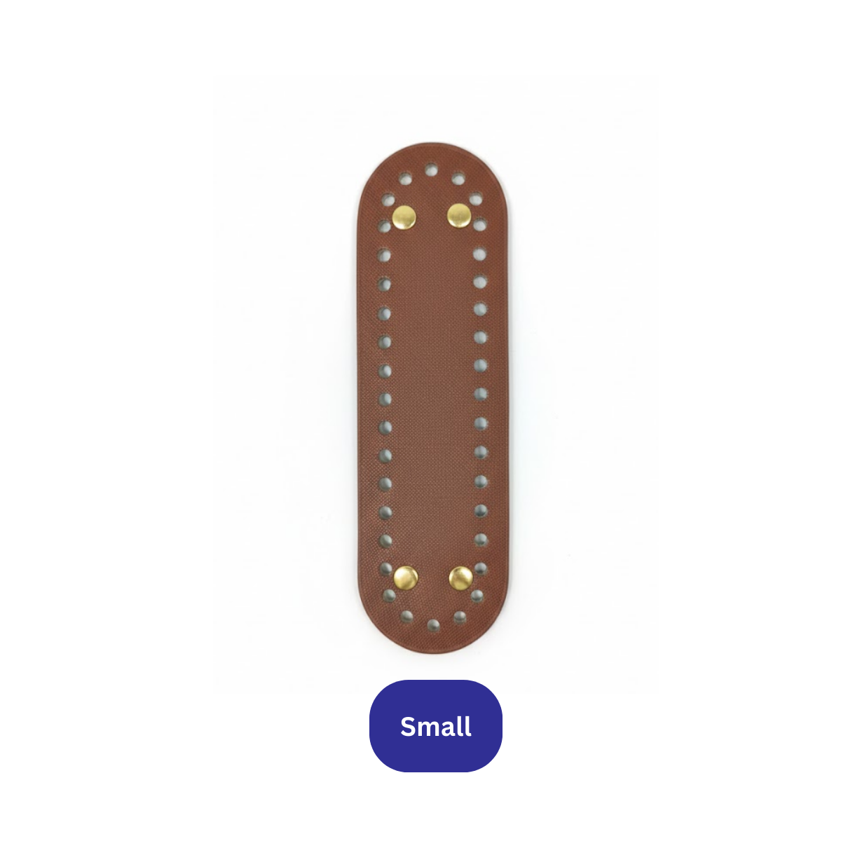 Premium Leather Bag Base Oval Shaper | DIY Crochet Knit