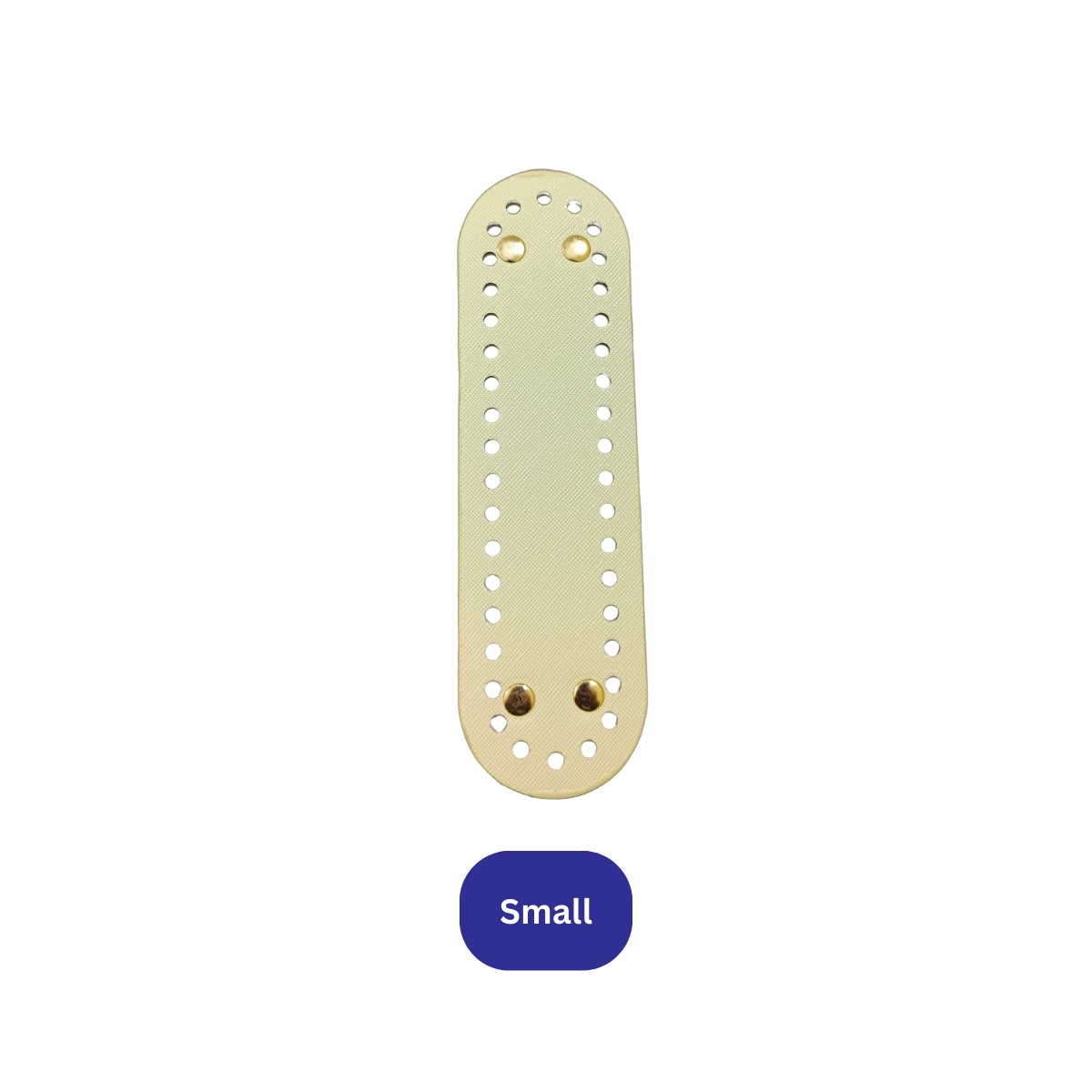 Premium Leather Bag Base Oval Shaper | DIY Crochet Knit
