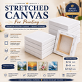 Stretched Canvas for Painting