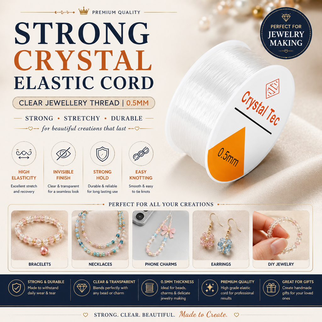 Strong Crystal Elastic Cord