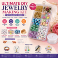 Ultimate DIY Jewelry Making Kit with Elastic Cord