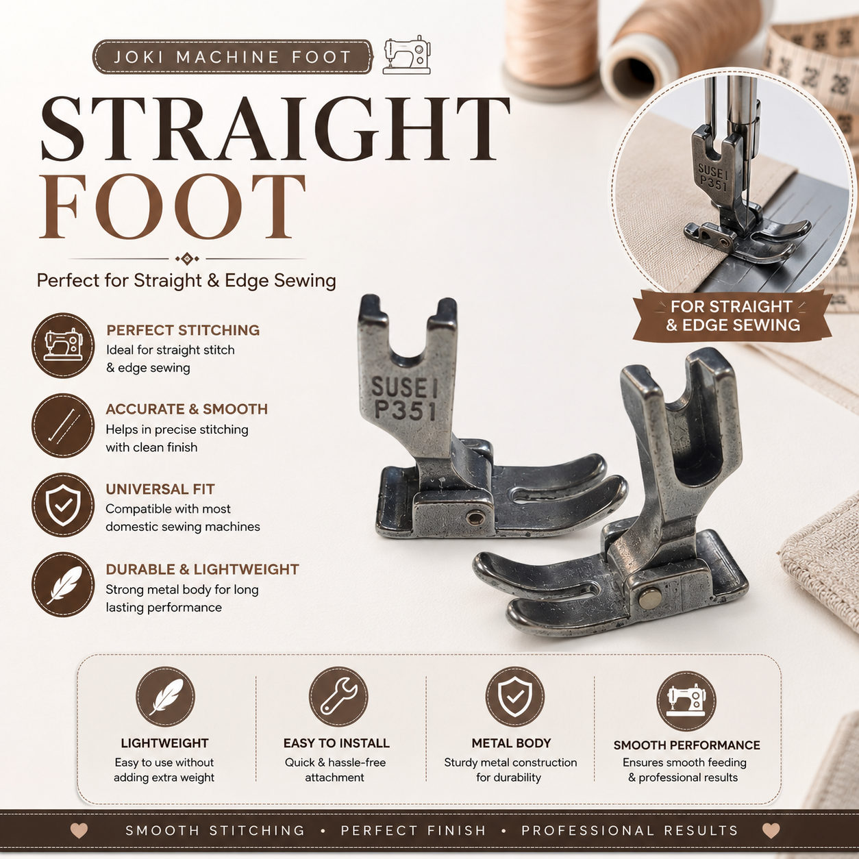 Universal Sewing Machine Foot