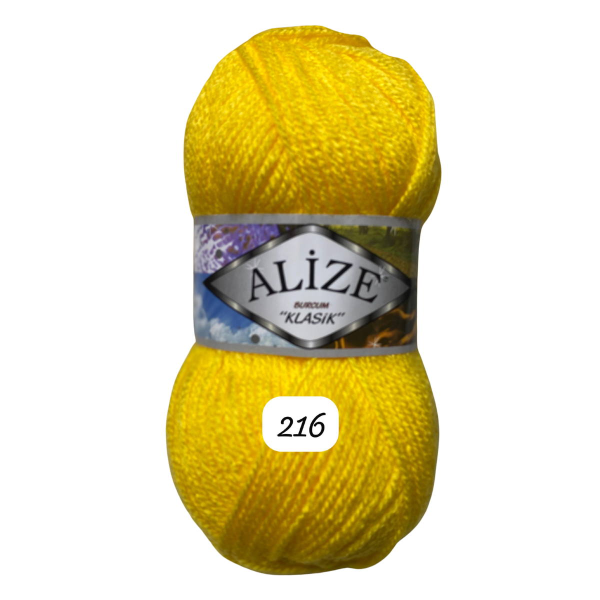 Alize Burcum Klasik Yarn – 100% Acrylic, 100g Skein, 210m