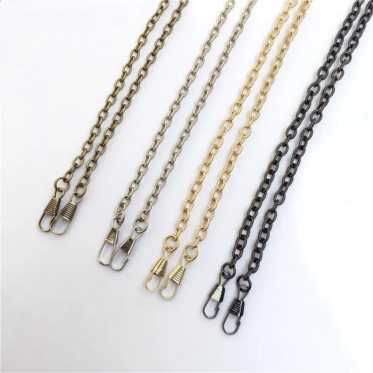 Premium 120cm Metal Bag Chain with Locks