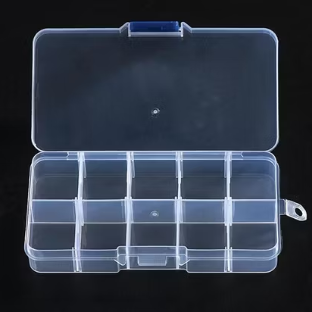 Clear Multipurpose Storage Box with Dividers | Organize DIY