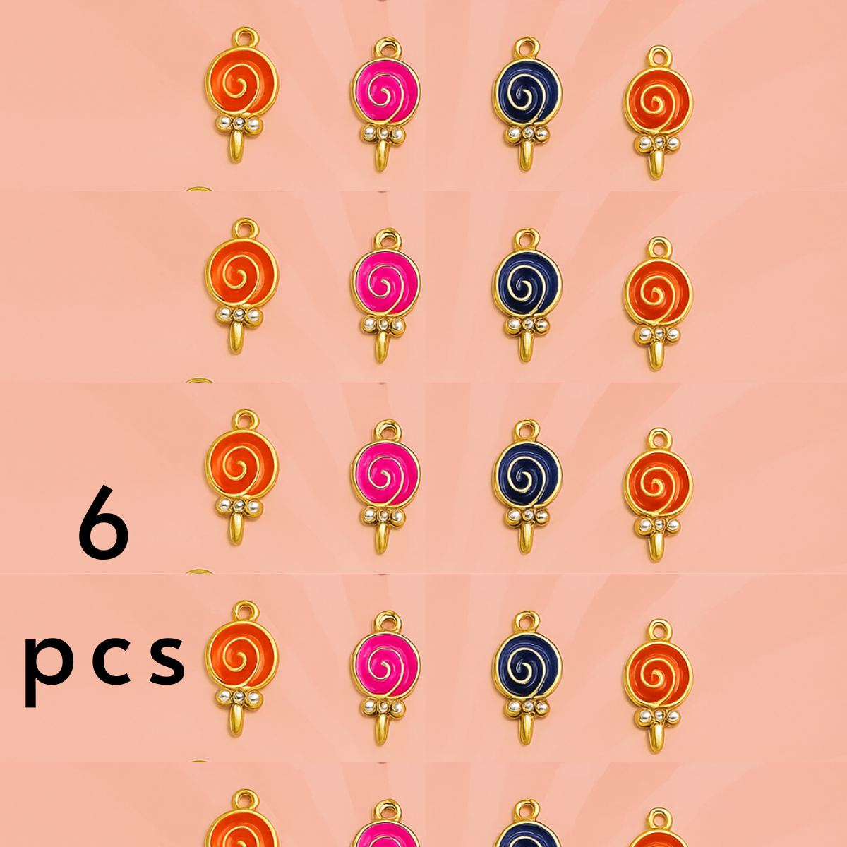 Cute Cartoon Enamel Charms for Bracelets & Jewelry