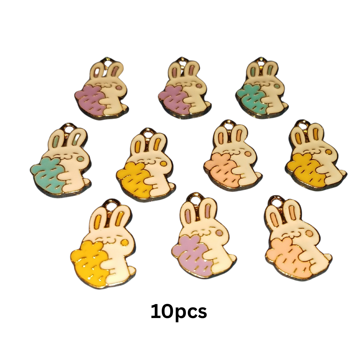 Cute Cartoon Enamel Charms for Bracelets & Jewelry
