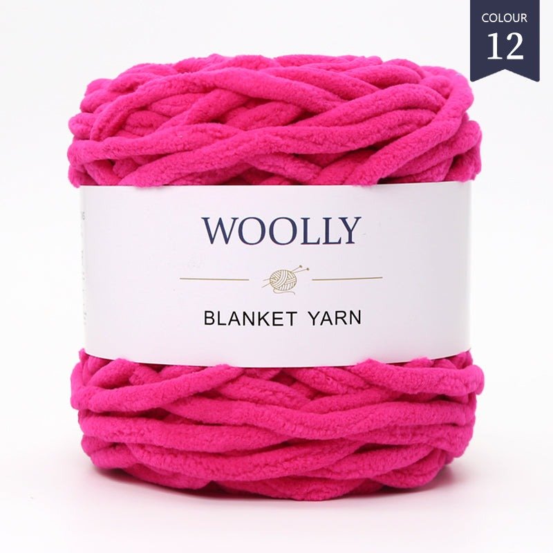 Imported Woolly Blanket Yarn (100g) | Ultra Soft Warm