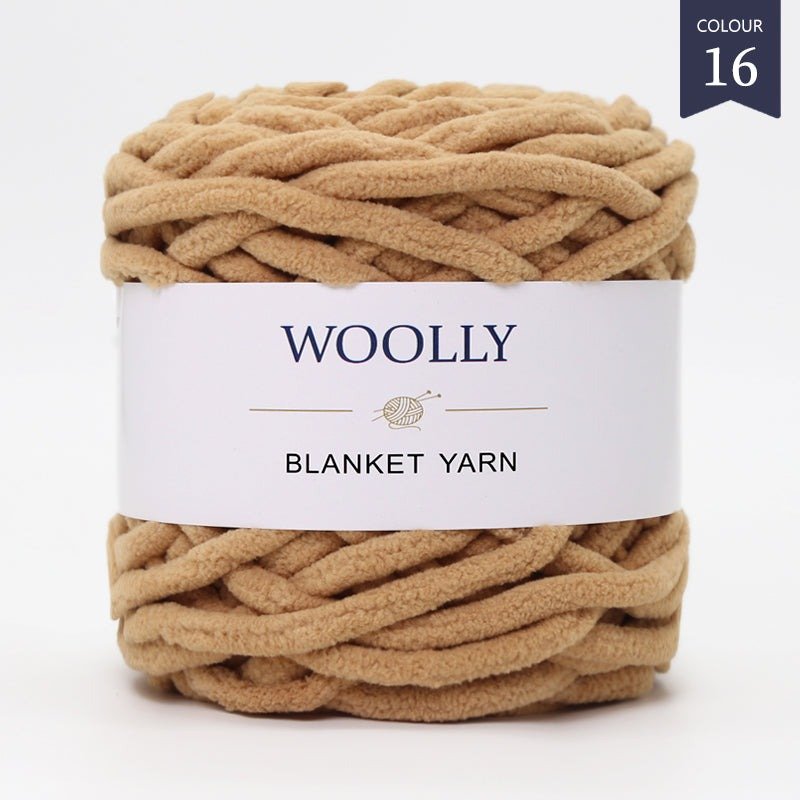 Imported Woolly Blanket Yarn (100g) | Ultra Soft Warm