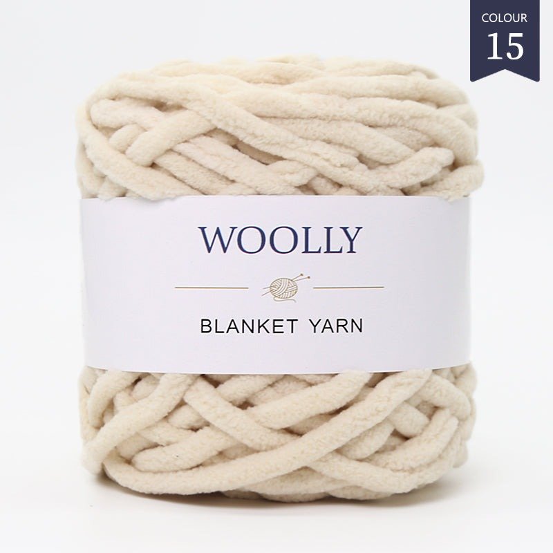 Imported Woolly Blanket Yarn (100g) | Ultra Soft Warm