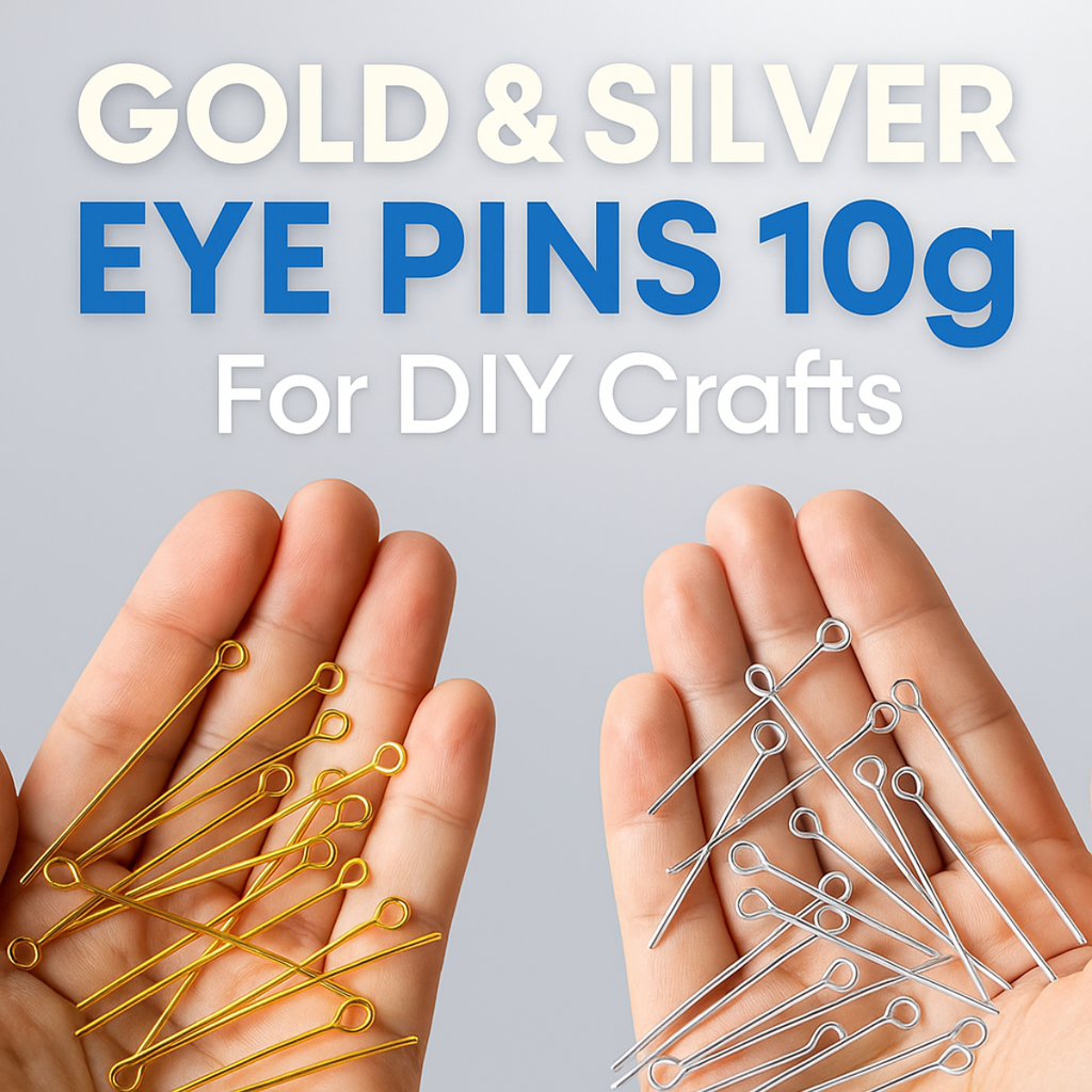 Gold & Silver Eye Pins (10g) | Essential Jewelry Making DIY