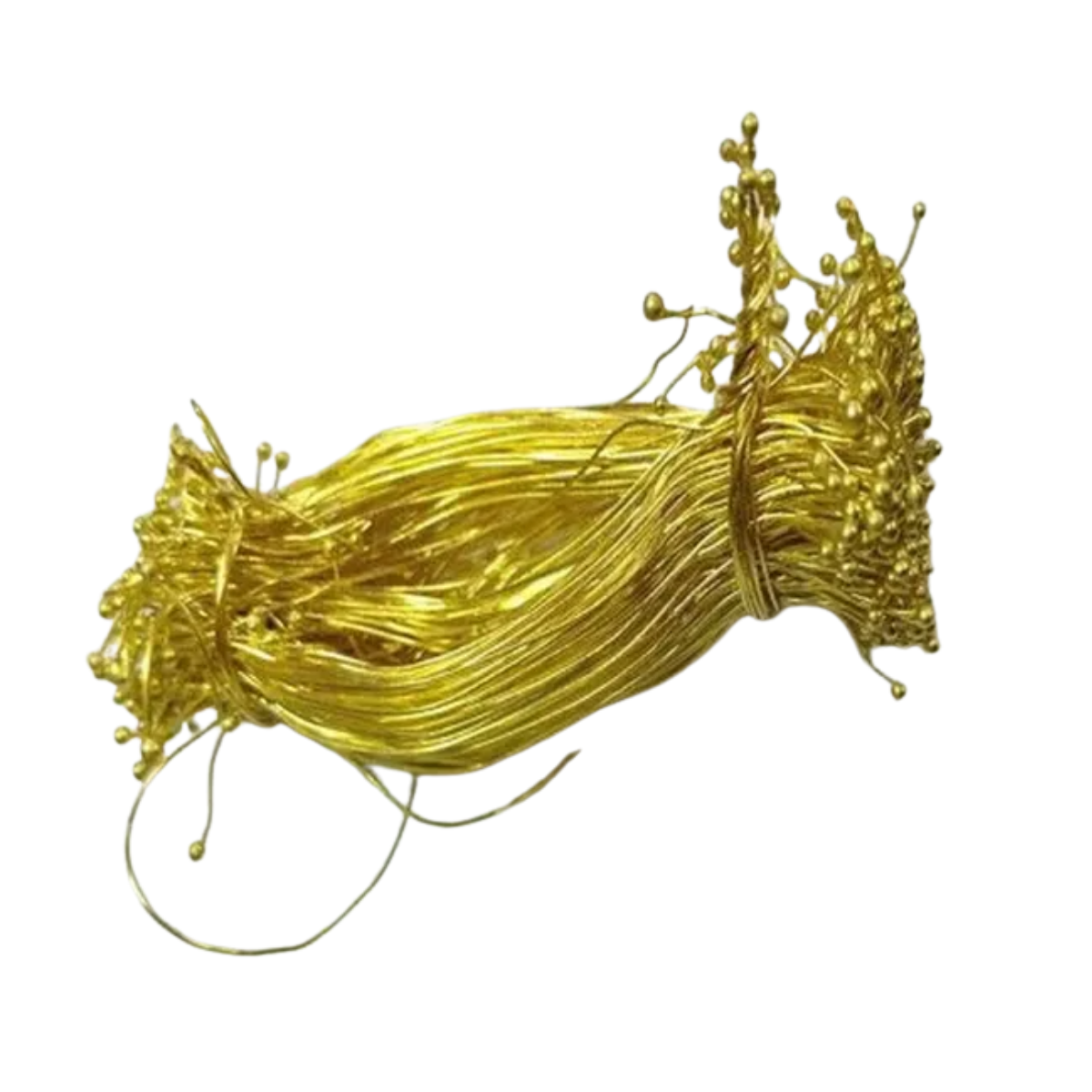 Loreal Wire 300 | Golden & Silver Double Ball Jewelry Wire