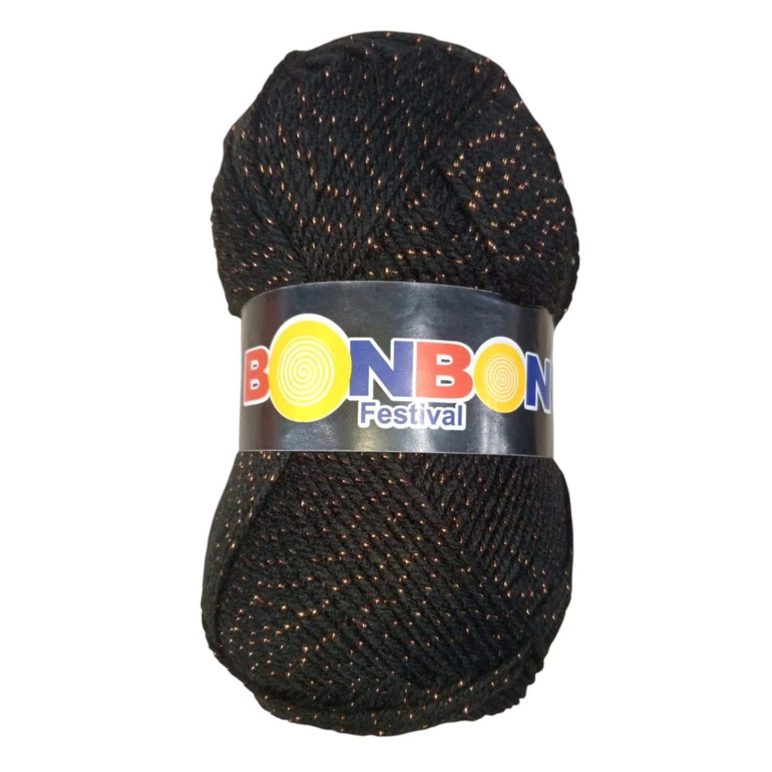 Bonbon Festival Tilla Wool Yarn – 90% Acrylic + 10% Sparkle, 70–80g Ball