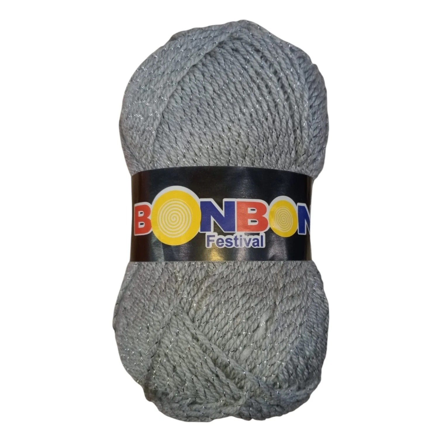 Bonbon Festival Tilla Wool Yarn – 90% Acrylic + 10% Sparkle, 70–80g Ball