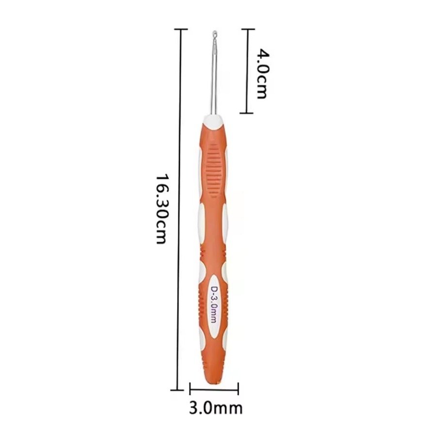 Ergonomic Crochet Hooks | Single or Full 9pc Set