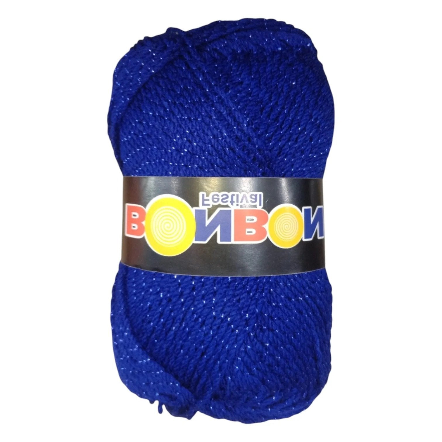 Bonbon Festival Tilla Wool Yarn – 90% Acrylic + 10% Sparkle, 70–80g Ball