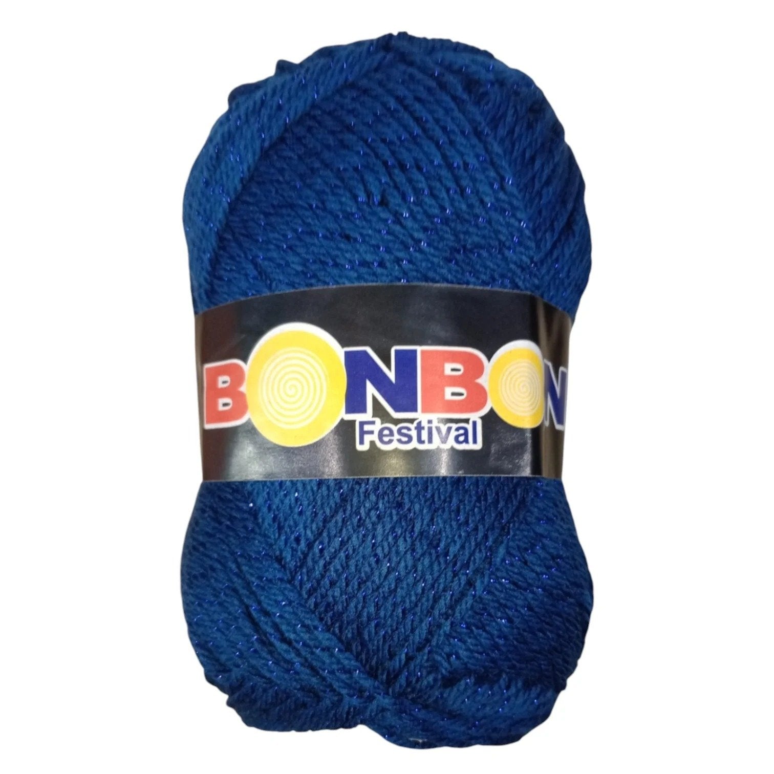 Bonbon Festival Tilla Wool Yarn – 90% Acrylic + 10% Sparkle, 70–80g Ball