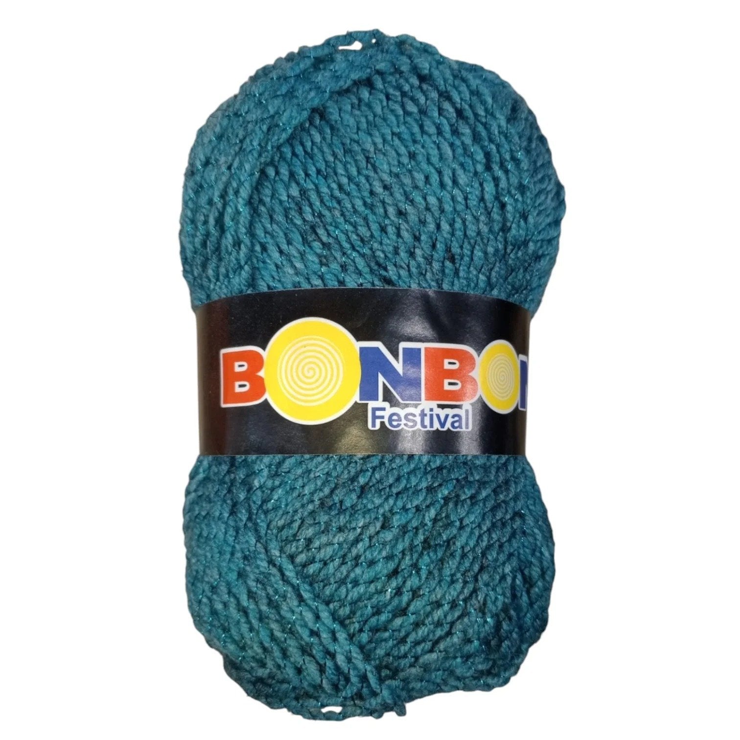 Bonbon Festival Tilla Wool Yarn – 90% Acrylic + 10% Sparkle, 70–80g Ball