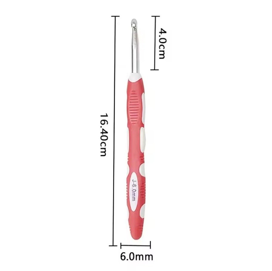 Ergonomic Crochet Hooks | Single or Full 9pc Set