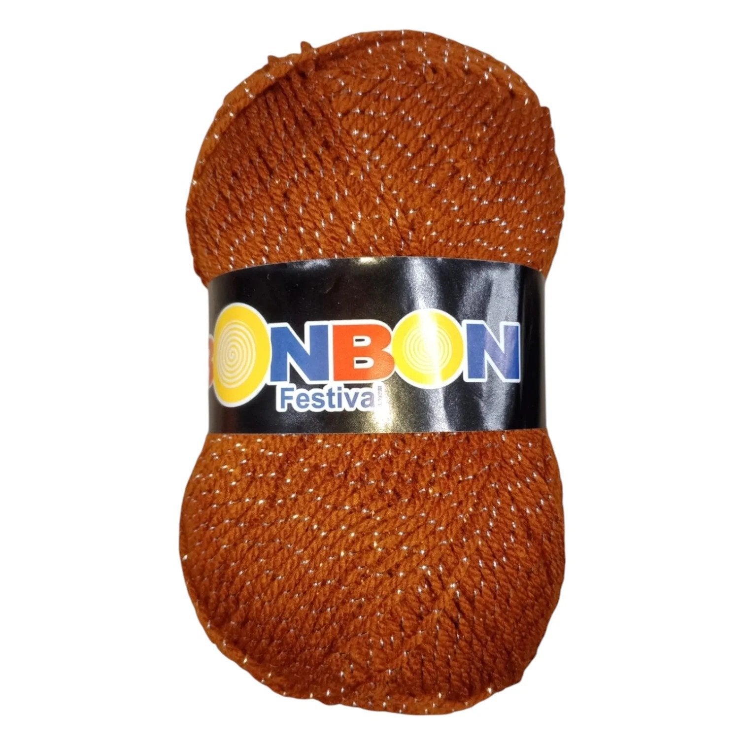 Bonbon Festival Tilla Wool Yarn – 90% Acrylic + 10% Sparkle, 70–80g Ball