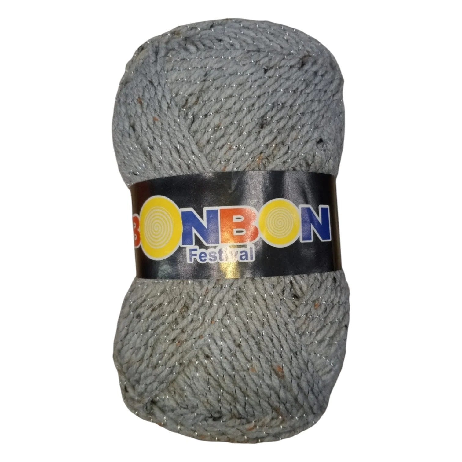 Bonbon Festival Tilla Wool Yarn – 90% Acrylic + 10% Sparkle, 70–80g Ball
