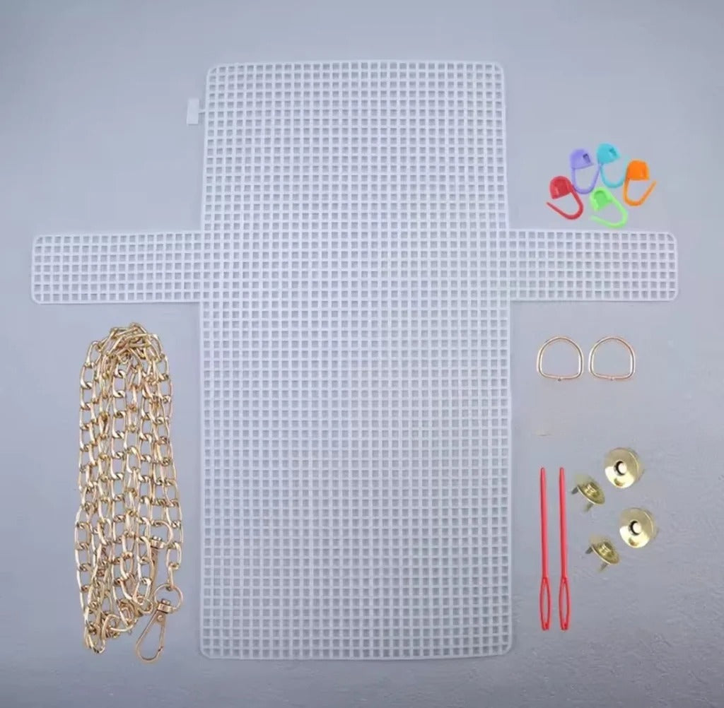 Plastic Bag Mesh Canvas Sheet Kit | Complete Bag Accessories