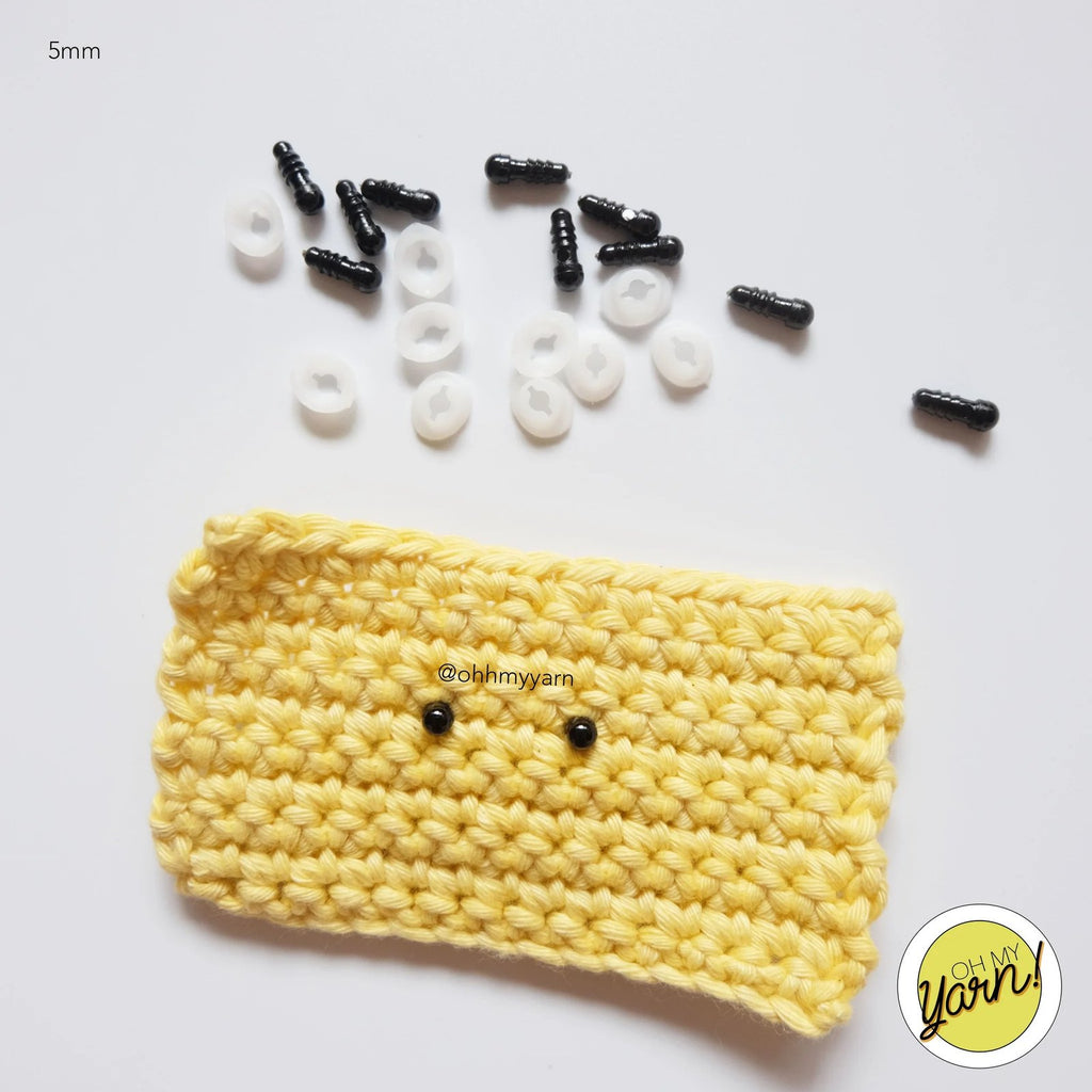 100pcs Safety Eyes Box | Mixed Sizes