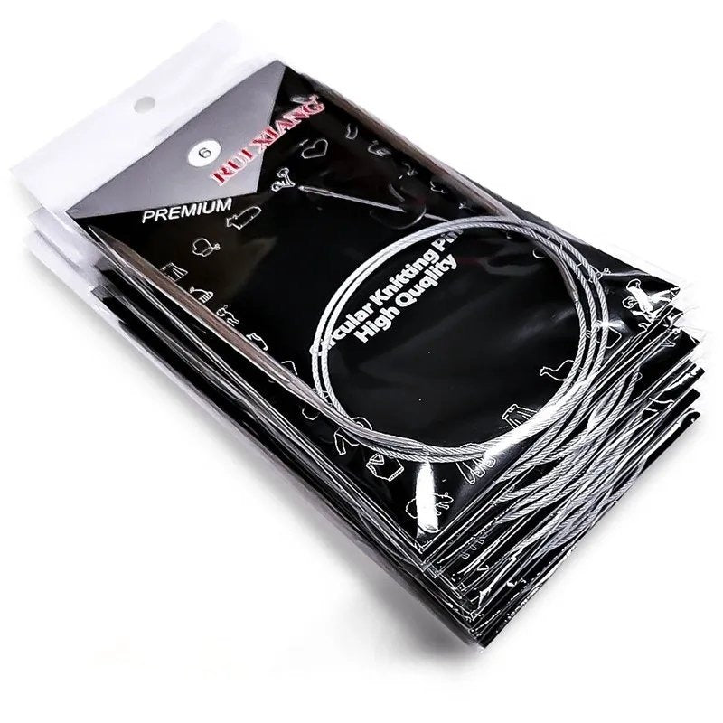 11pcs Circular Knitting Needles Set (80cm) | Stainless Steel