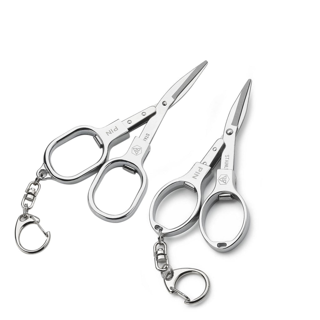 PIN Folding Mini Scissors | Portable Keychain Travel Tool