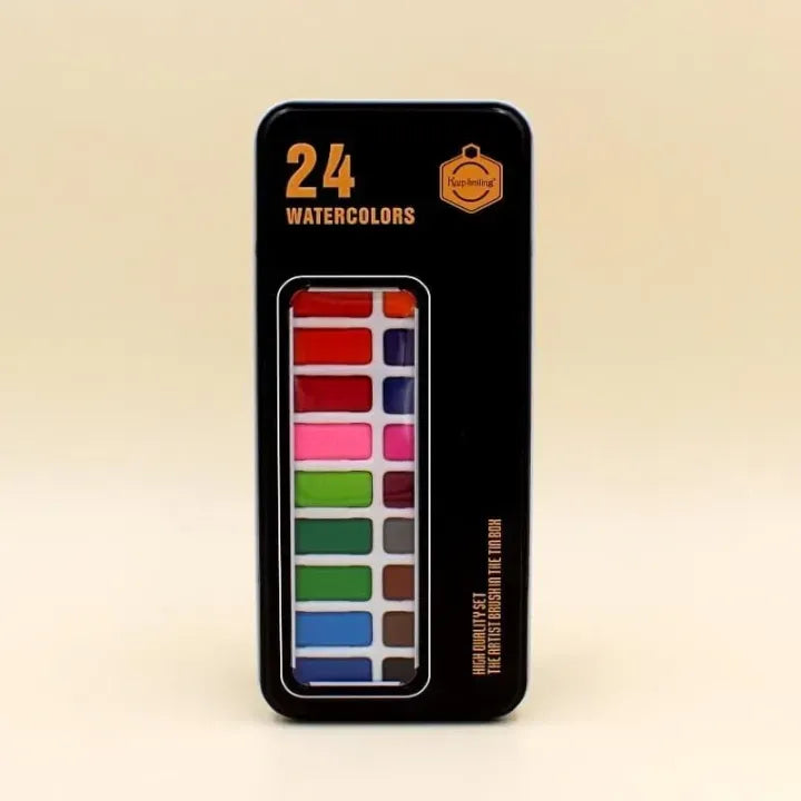 Keep Smiling Watercolor Set | 12, 18, 24, 36 Colours