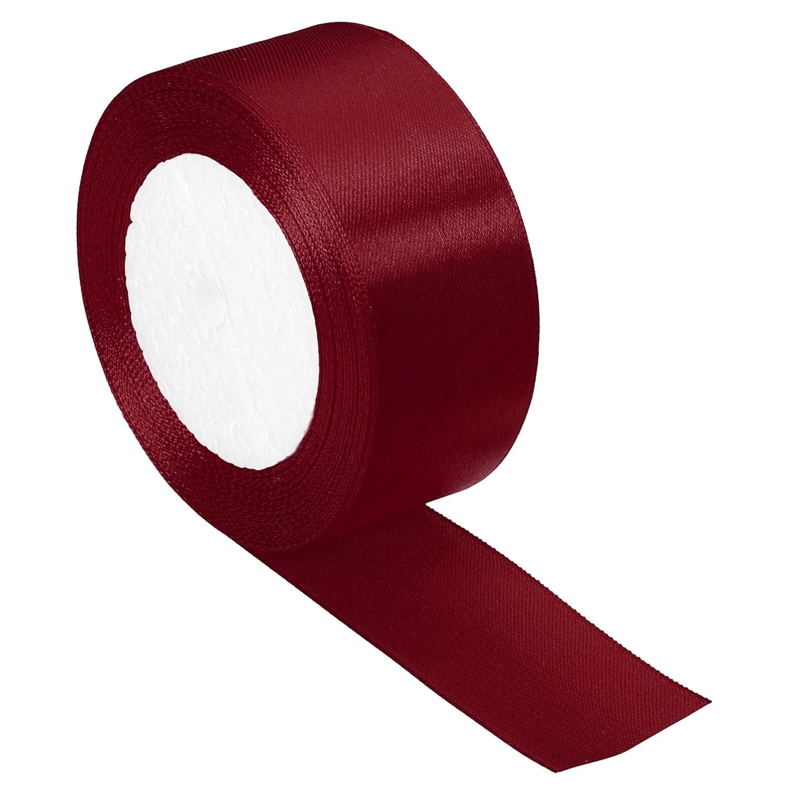 1.5 Inch Silk Ribbon Roll – Satin Finish for Crafts & Decoration