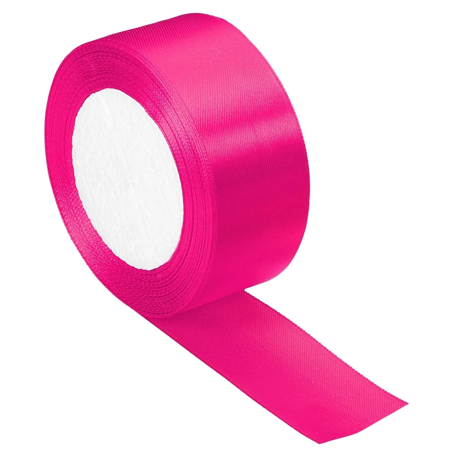 1.5 Inch Silk Ribbon Roll – Satin Finish for Crafts & Decoration